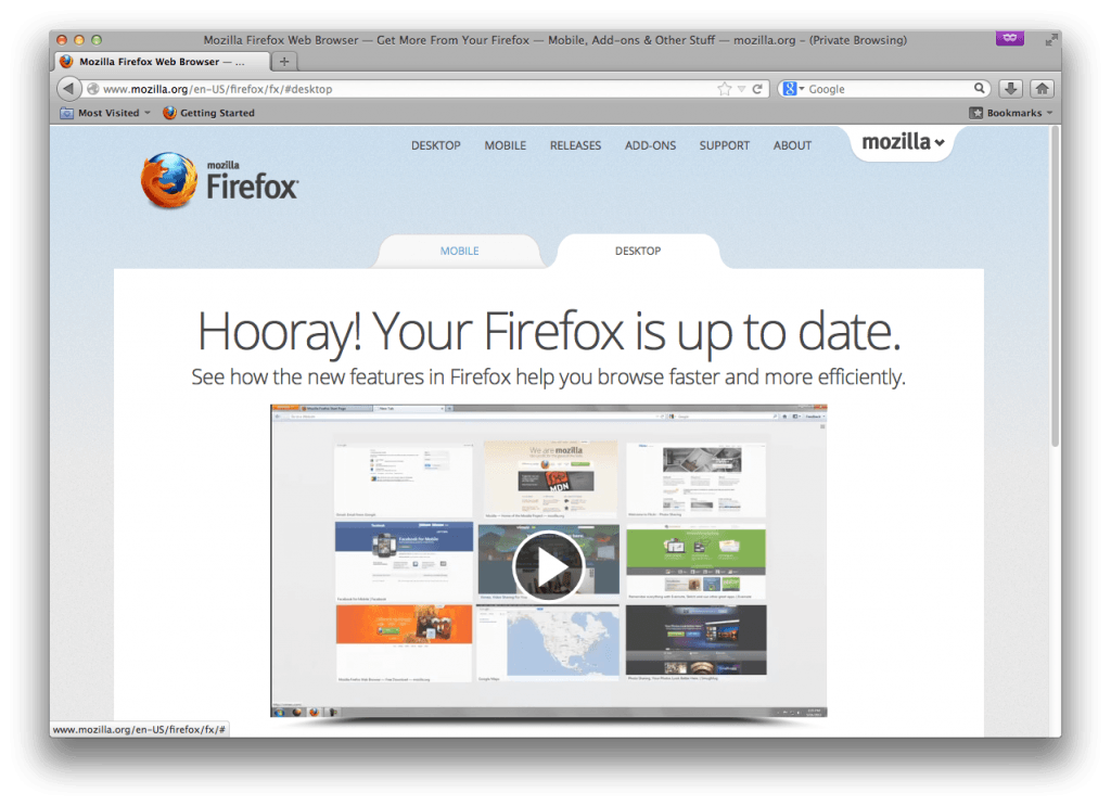 firefox for mac releases